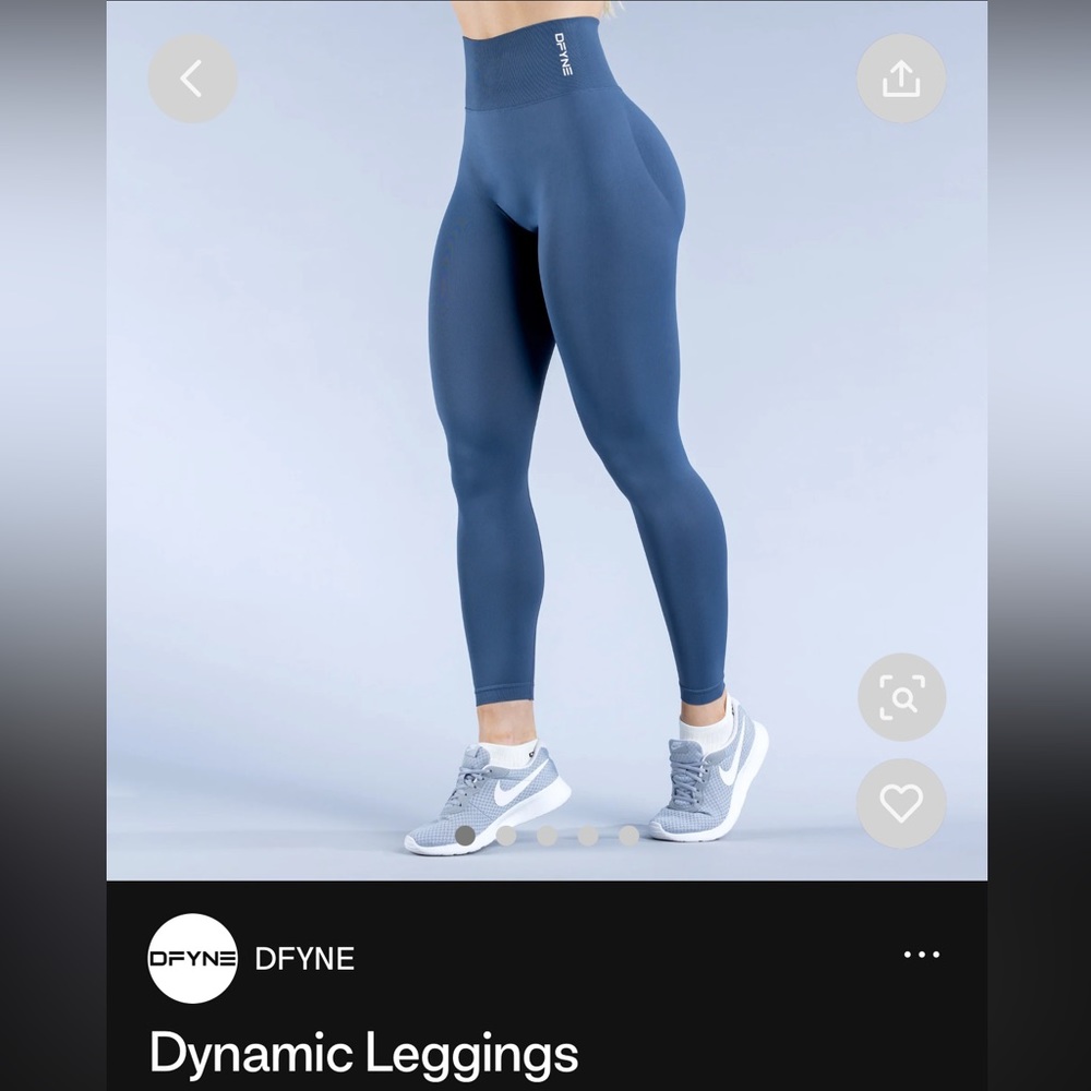 Dark Sapphire blue DFYNE Leggings